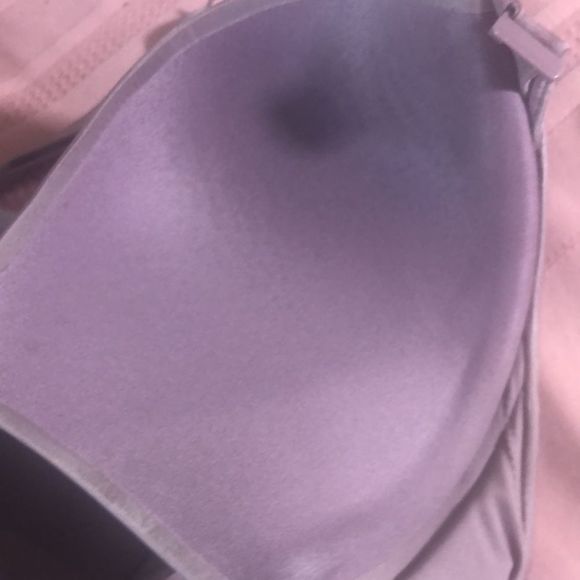 Victoria Secret “So Obsessed “ 34 D push up mauve lacey razor back faux laced - Picture 10 of 13